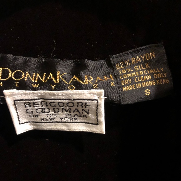 Donna Karan New York velvet cape